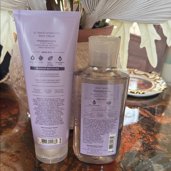 Bath & Body Works Lovely Dreamer Body Wash & Cream - Picture 2 of 2